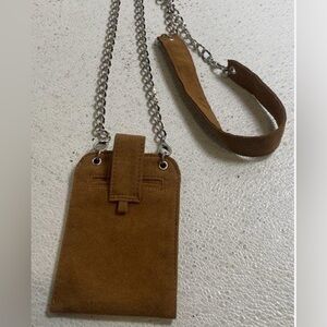 Thale Blanc, Brown Leather, Cross Body Pouch